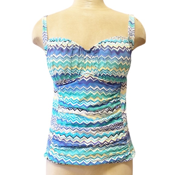 La Blanca Swim La Blanca Tankini Top Swim Swimsuit 2 Poshmark